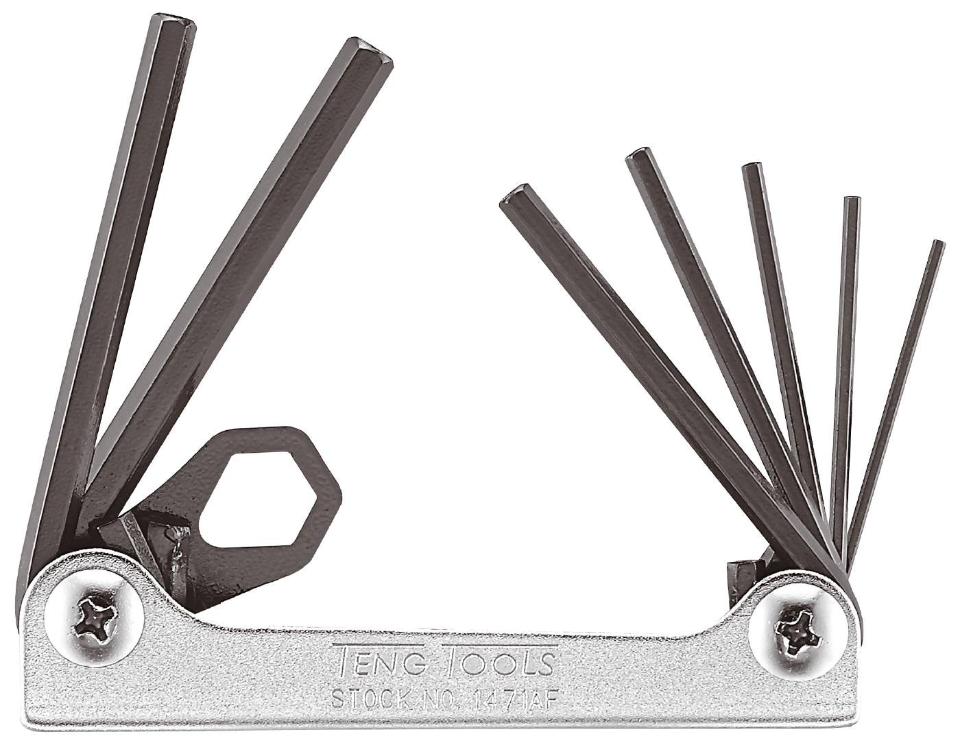 REA/Black Friday Teng Tools Insexnyckel i sats 1471AF Tum 1/16-7/32 7 delar