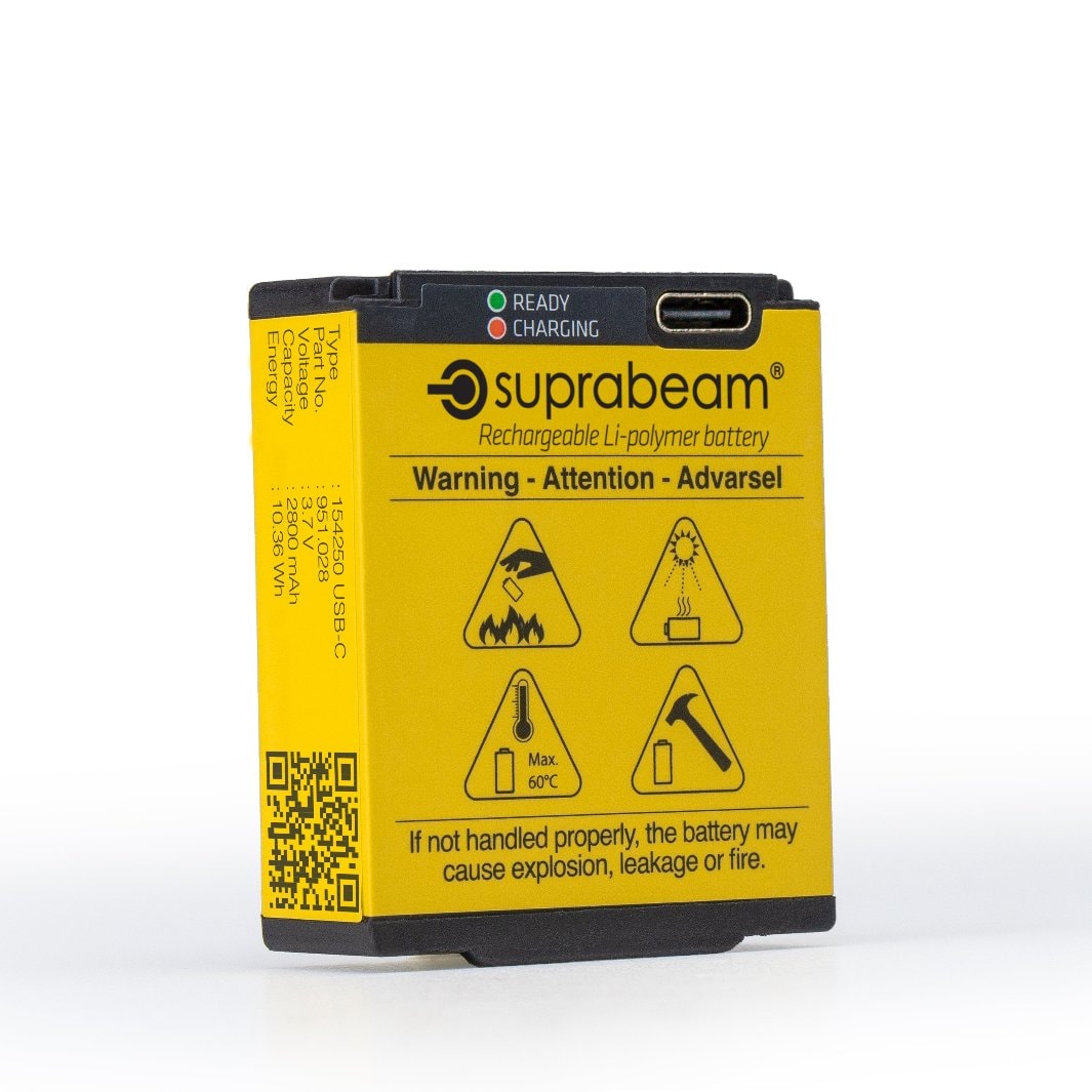 Suprabeam Li-Po Batteri 2800mAh USB-C