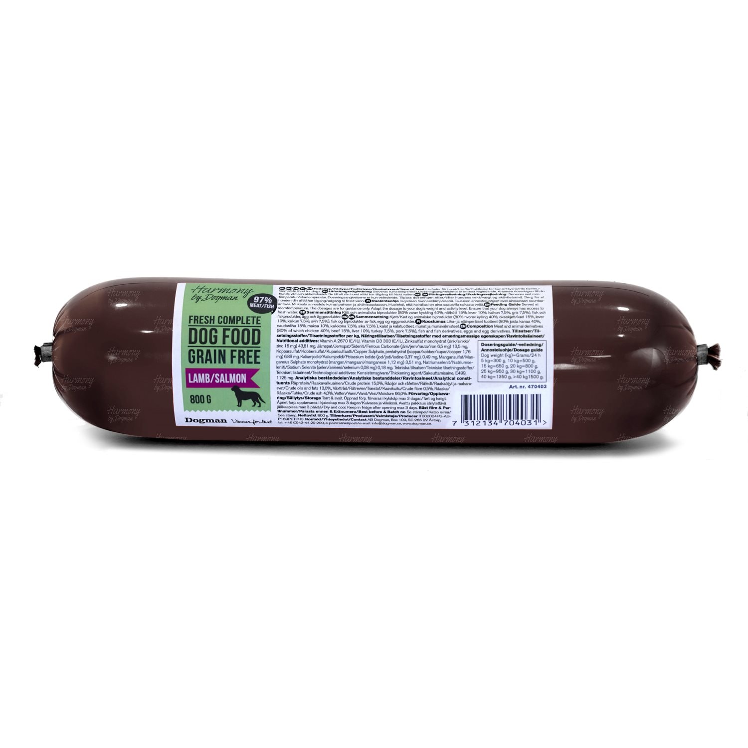 Harmony Lammas/lohi 800 g