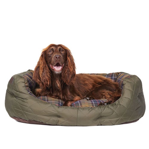 Barbour Quilted Dog Bed 30 tum -