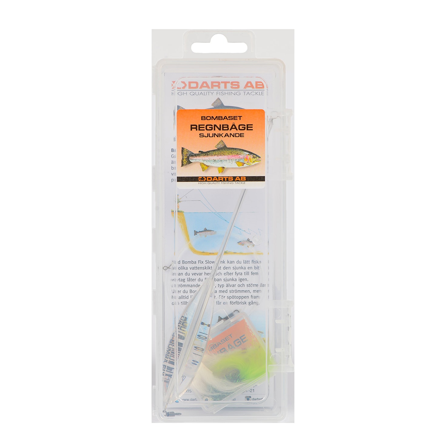 Darts Bombaset Regnbåge sjunk