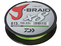 Daiwa J-Braid X8 18Lb 0.13mm 150m Ch Fiskelina