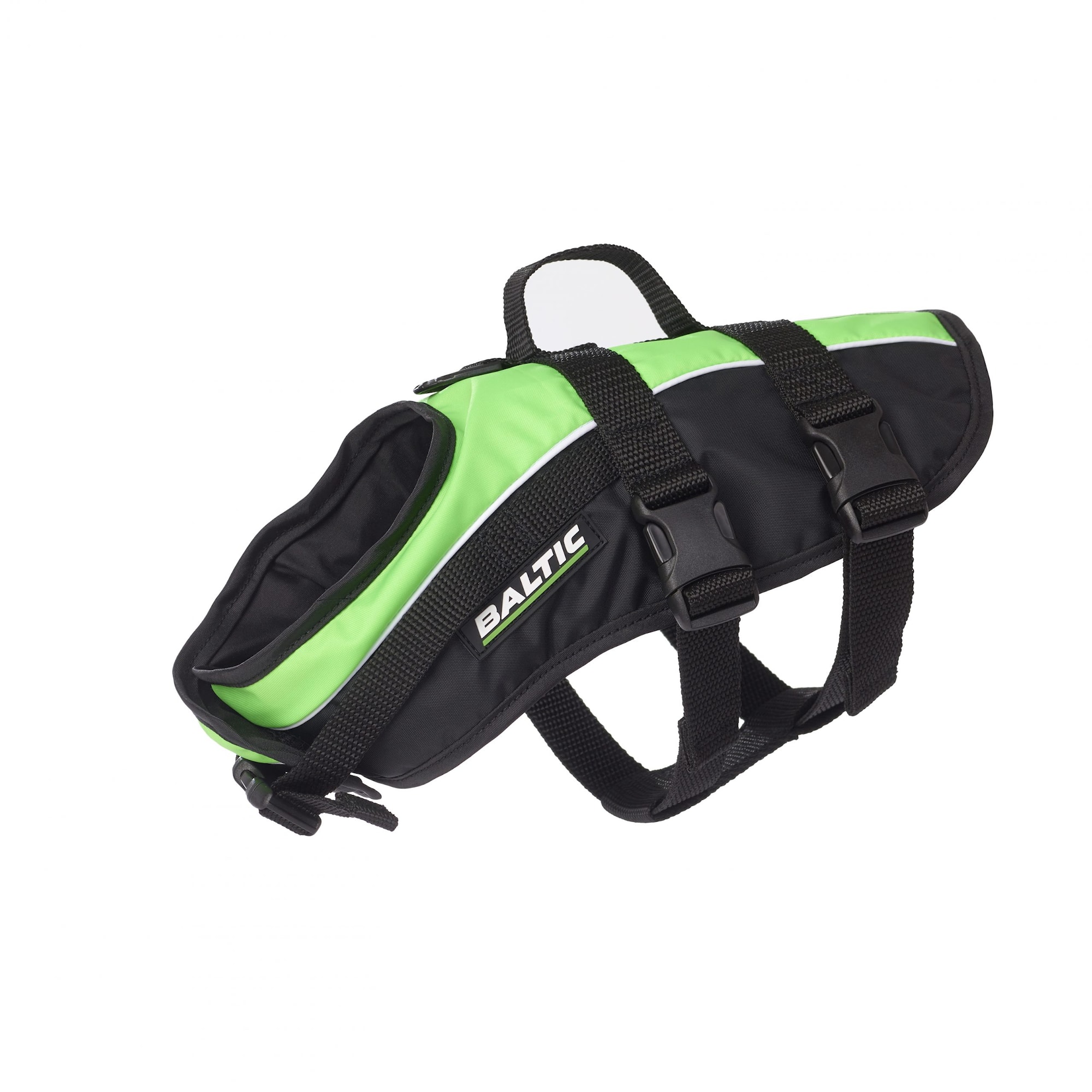 Baltic Mascot Grön/svart Hundflytväst 15-40 KG (L)