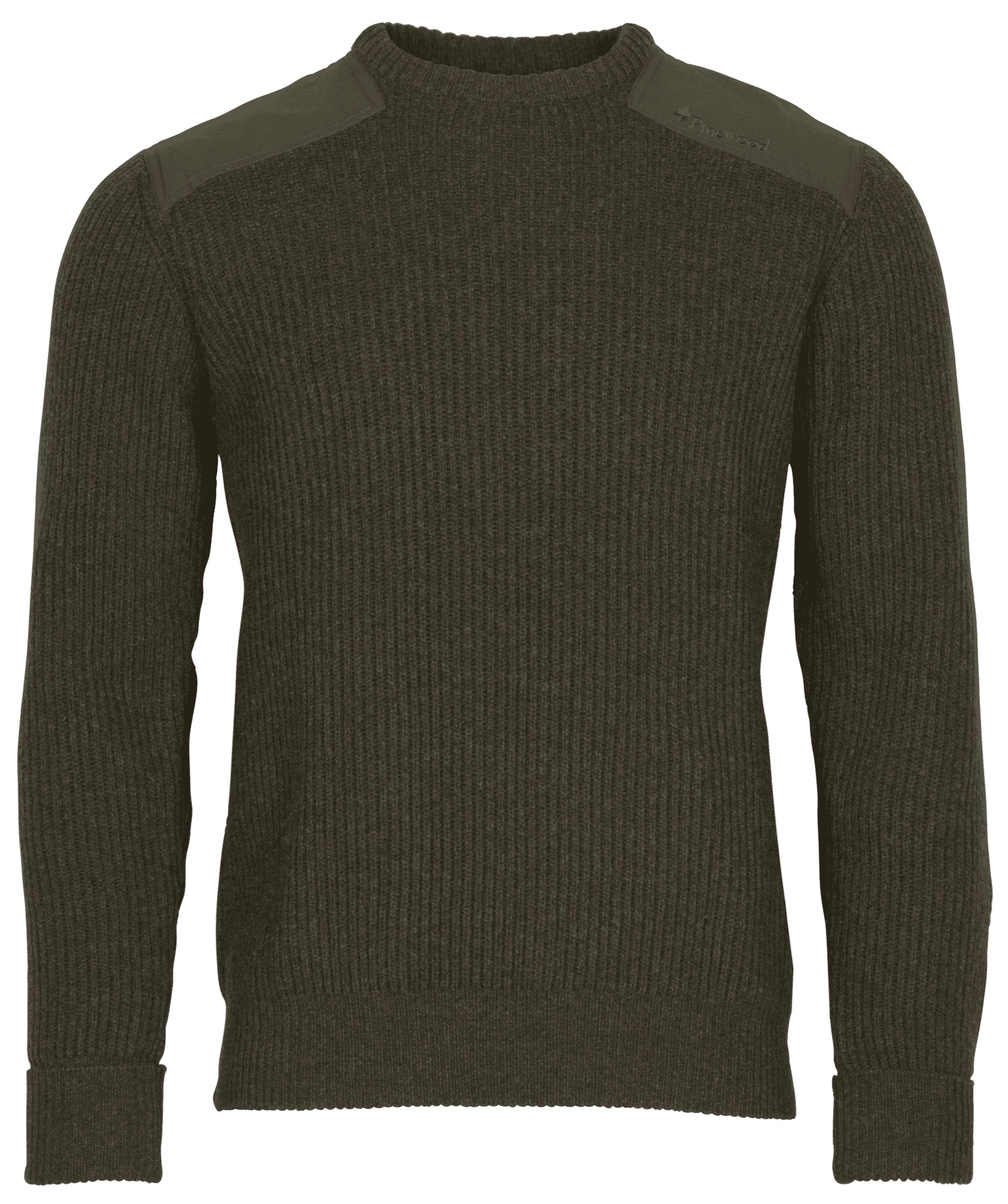 Pinewood Lappland Rough Tröja Herr Mossgreen Melange