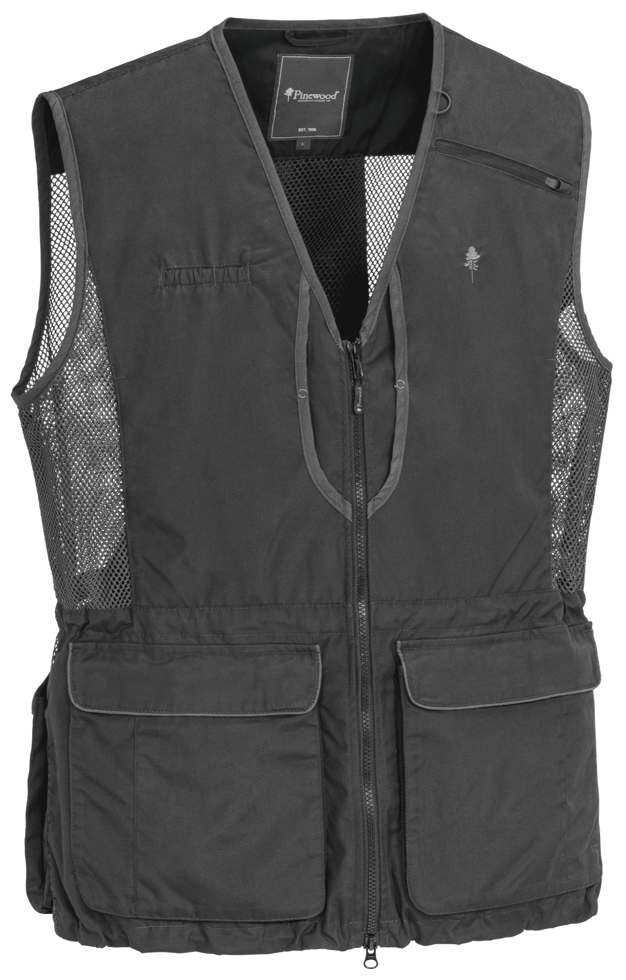 Pinewood Dog Sports 2.0 Väst Herr Black/Dark Anthracite 4XL