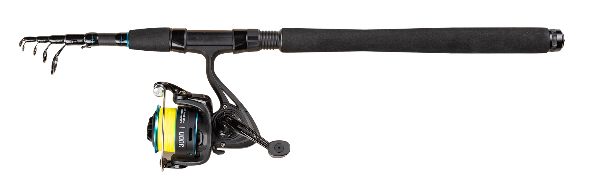 Daiwa Strikeforce Teleskop Haspelset 7' 5-25g 0.17mm Yellow