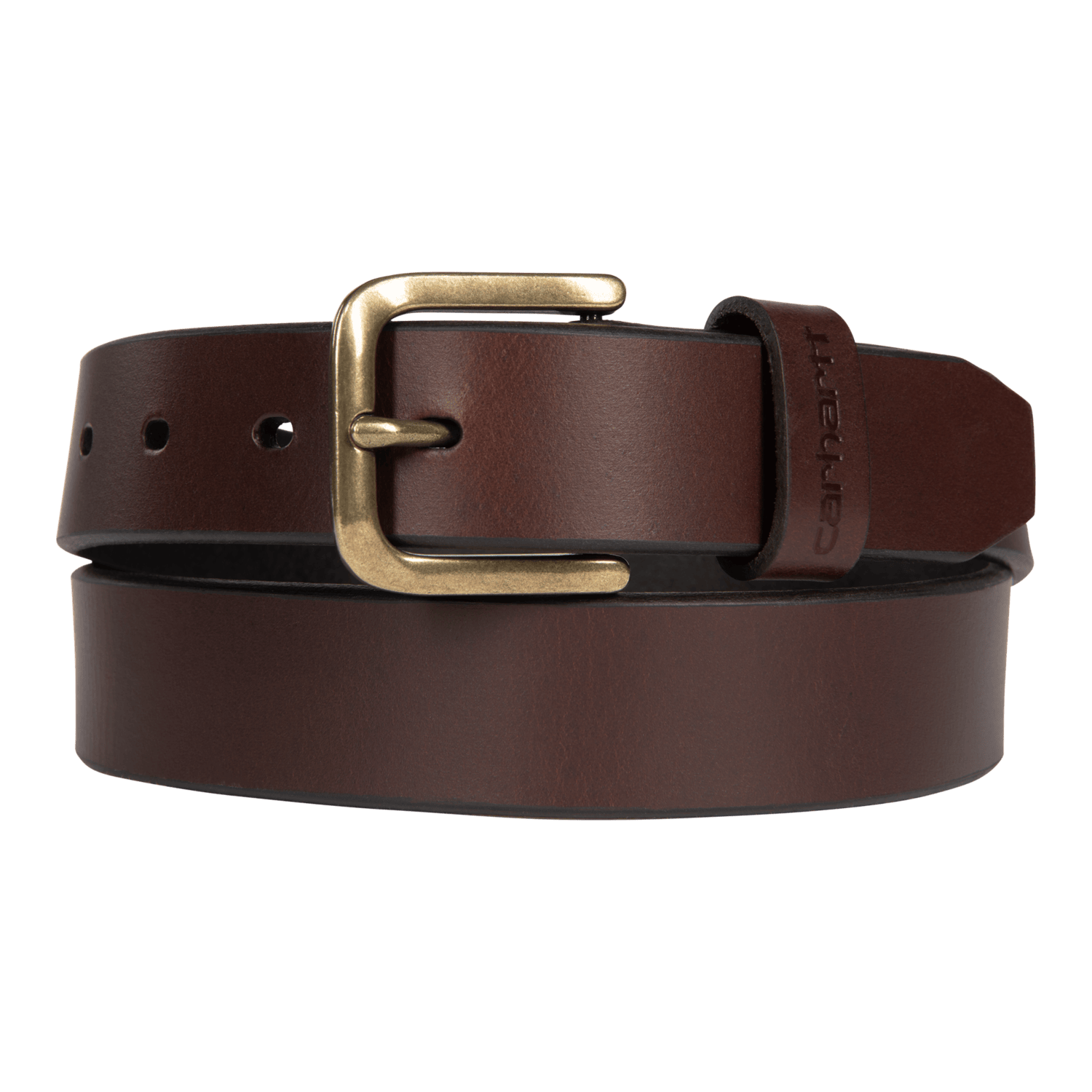 Carhartt Bridle Leather Belt Women Dark Brown