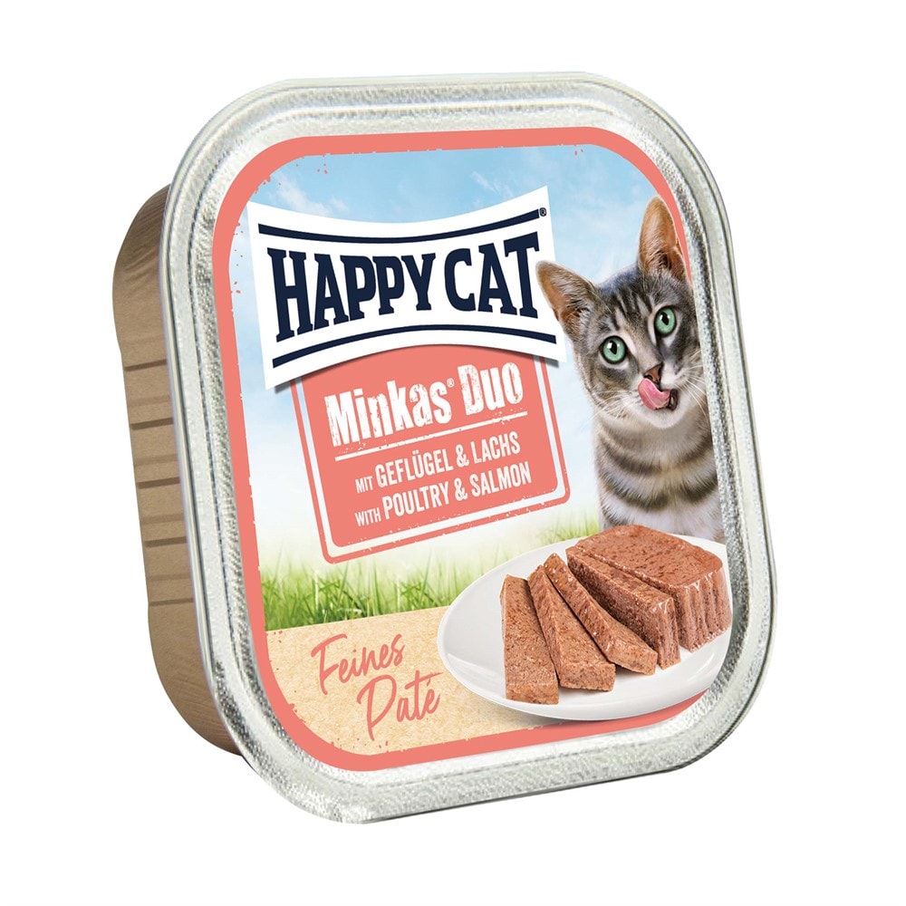HC Minkas Duo Paté fågel & lax, 100 g -