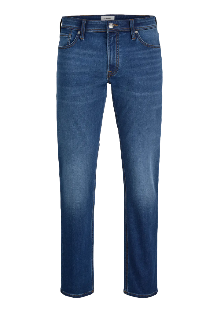 JJ Rebel Adam Stretch Jeans Tapered fit Mørkeblå Herre