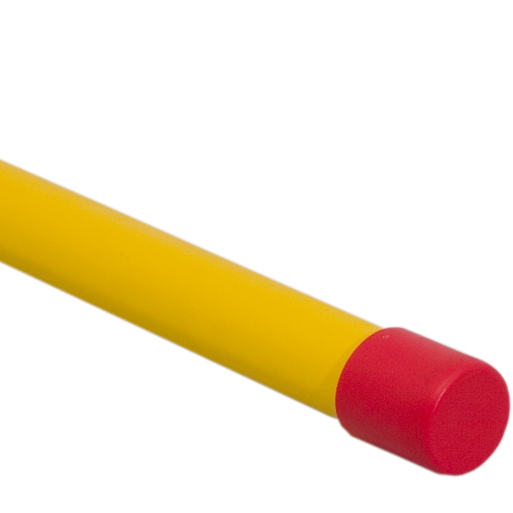 Keba Rågångsstolpe Gul/Röd