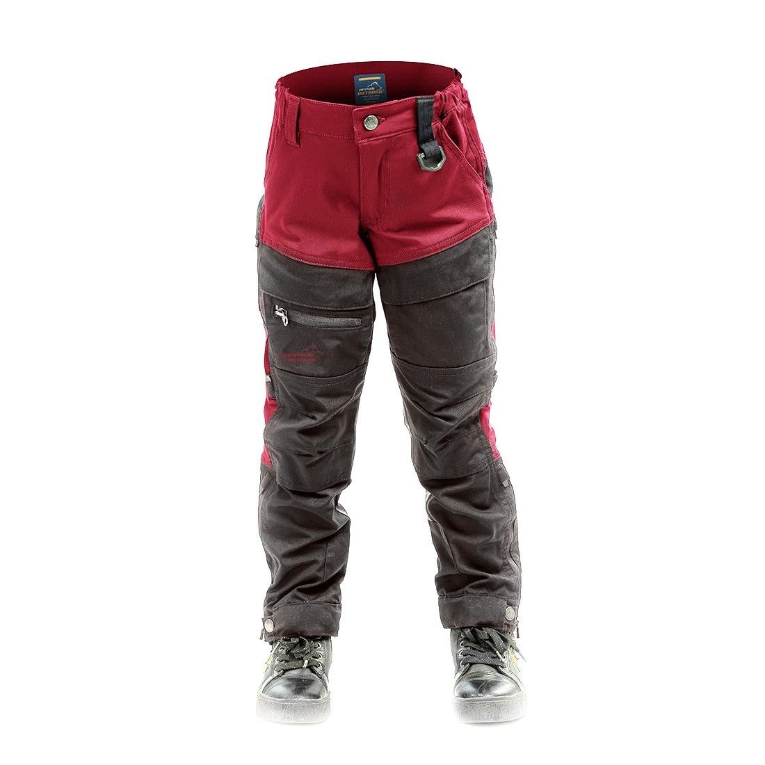 Arrak Outdoor Hybrid Pant Child Dark red 146/152 -