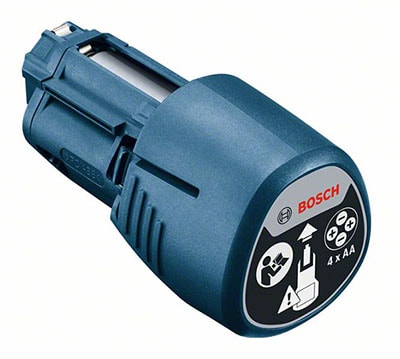Bosch 12V batteriadapter til 4 x AA