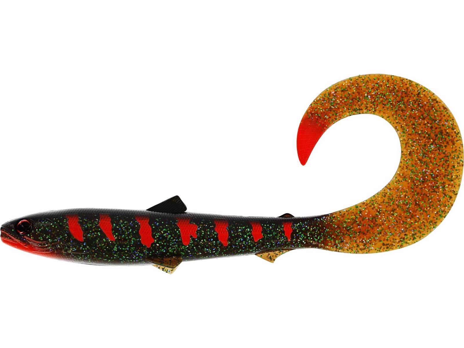 BullTeez Curltail 21cm 49g Motoroil Blood