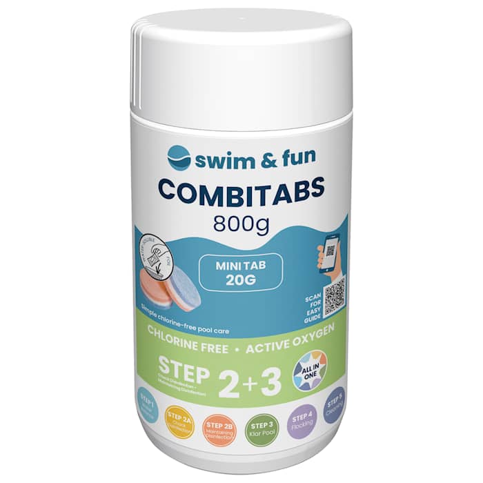 Swim & Fun Combi Tabs Aktivt Syre 20g