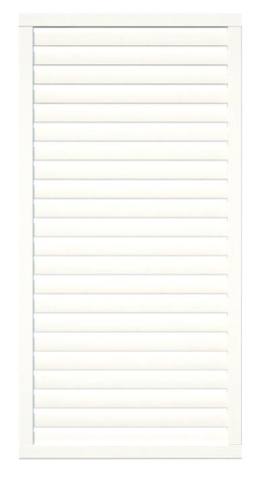 Palmako Skärm Nina2 90x180 cm Vit -