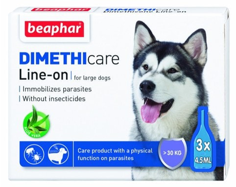 REA/Black Friday Beaphar Flea & Tick Line On (Dimethicone) Large Dog >30kg