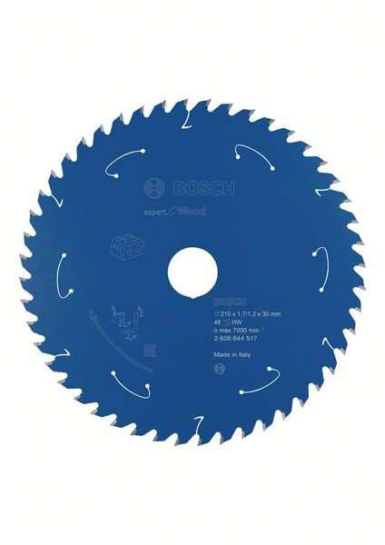 Bosch Sågklinga Expert for Wood 210×1,7/1,2×30mm 48T