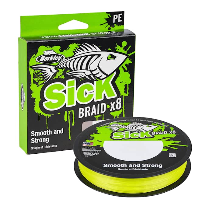 Berkley Sick Braid HV Yellow 150m