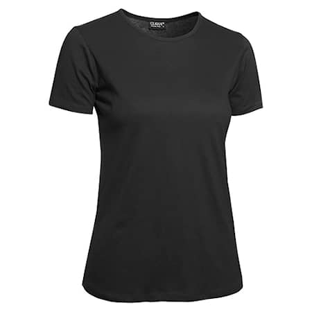 Clique Basic T-Shirt Damen Schwarz