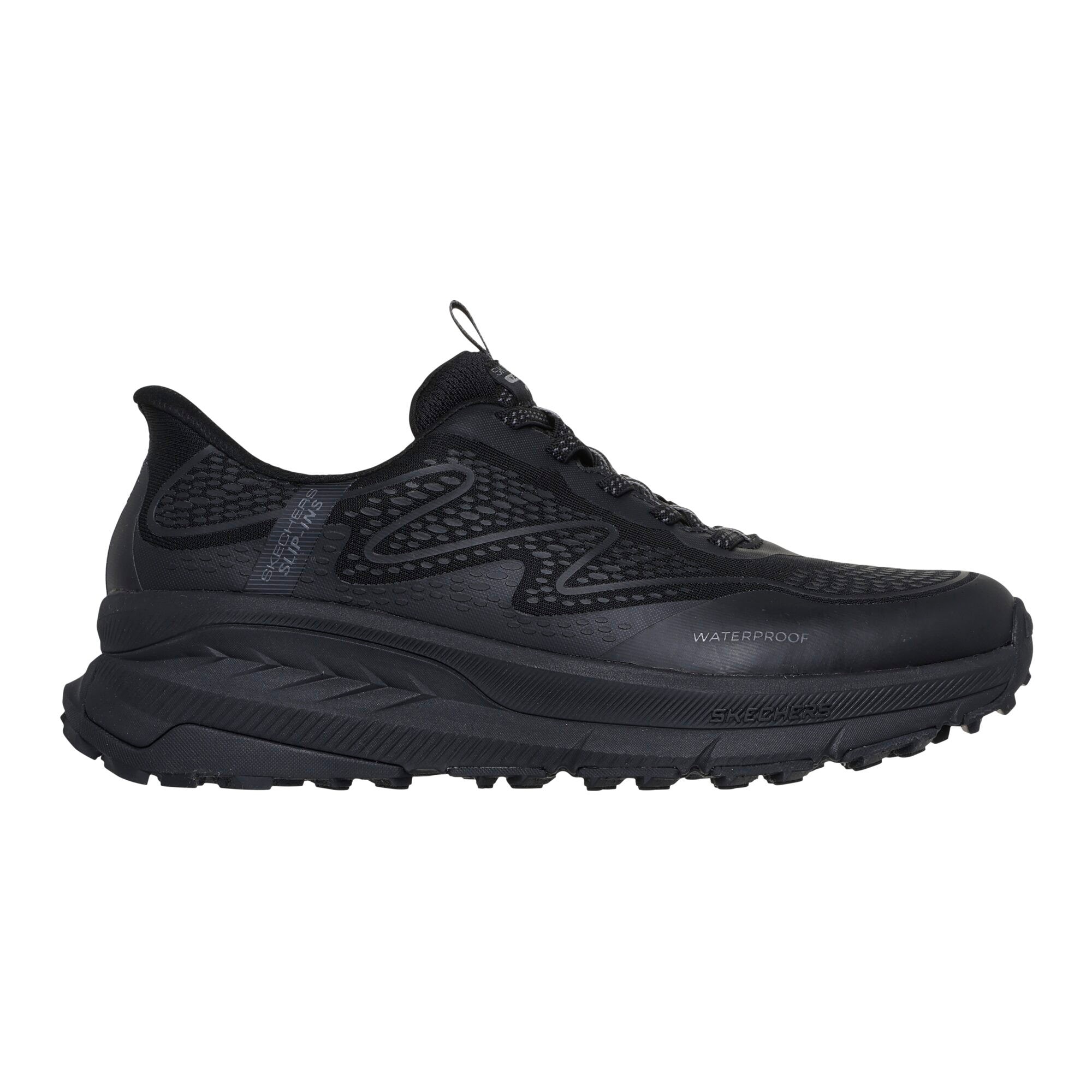 Skechers Switch Back Slip-ins - Welch Creek - Waterproof - Svart