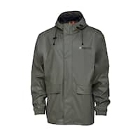 Rain Jacket Bark Green