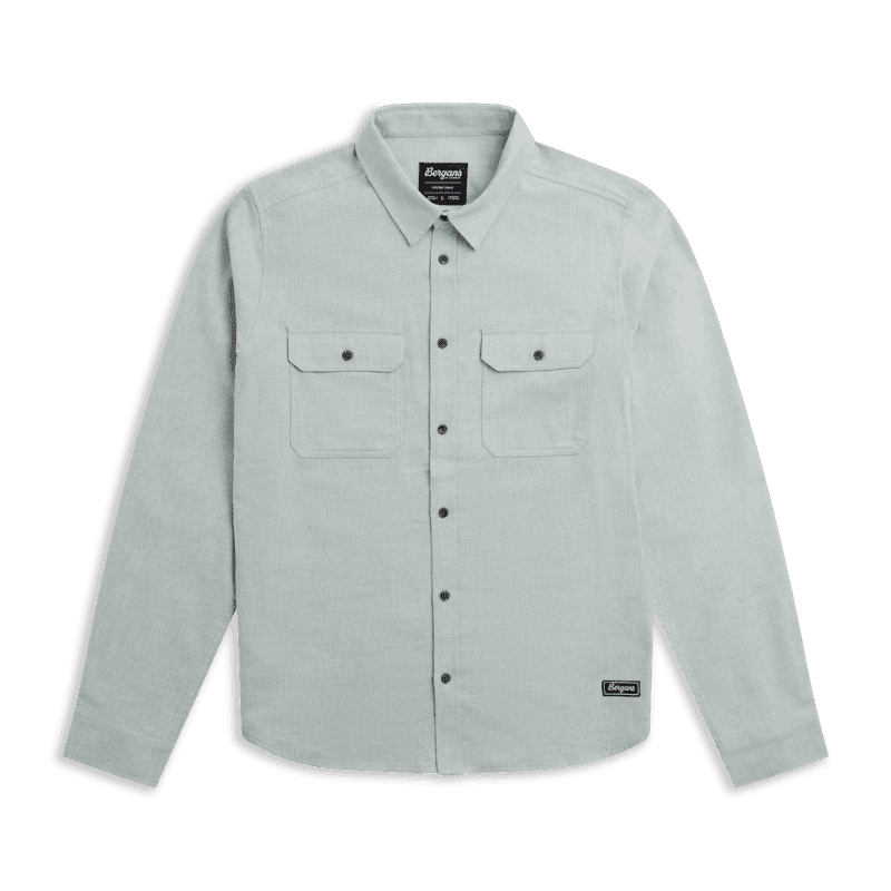 Bergans Nordmarka Flannel Shirt Men Dried Sage