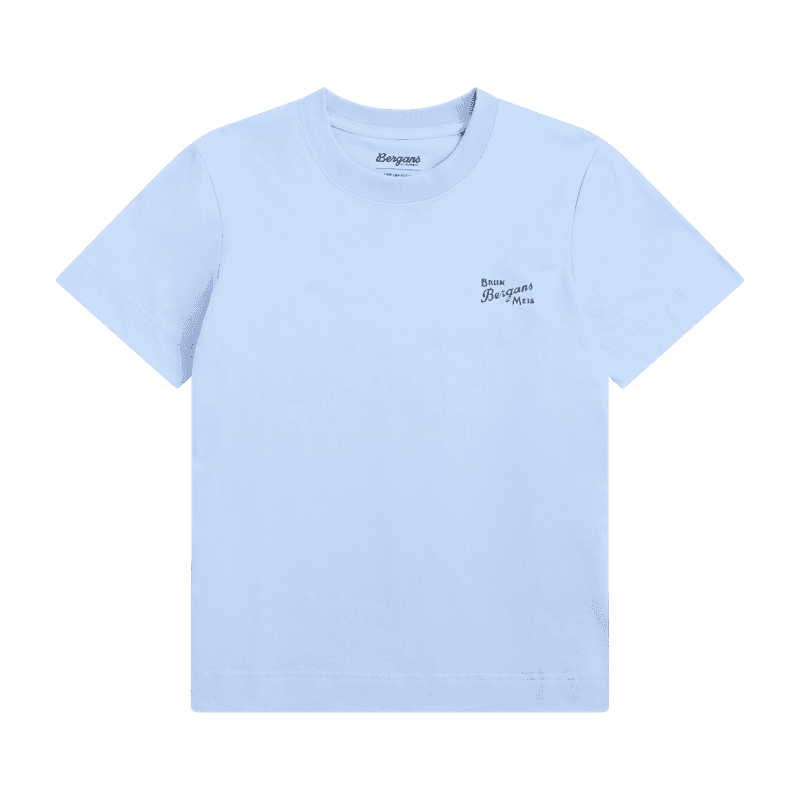 Bergans Graphic Cotton Tee Women Cool Blue/Navy Blue Bruk Bergans