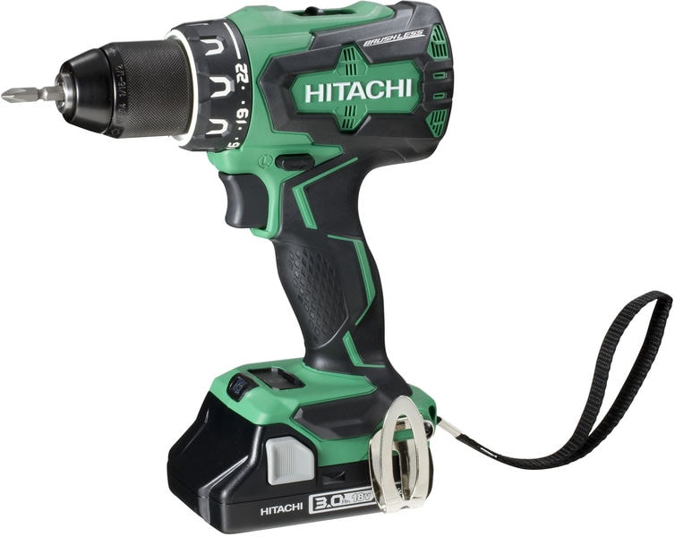 Hitachi Borrskruvdragare DS18DBSL inkl 2 batt 3,0aH 18V