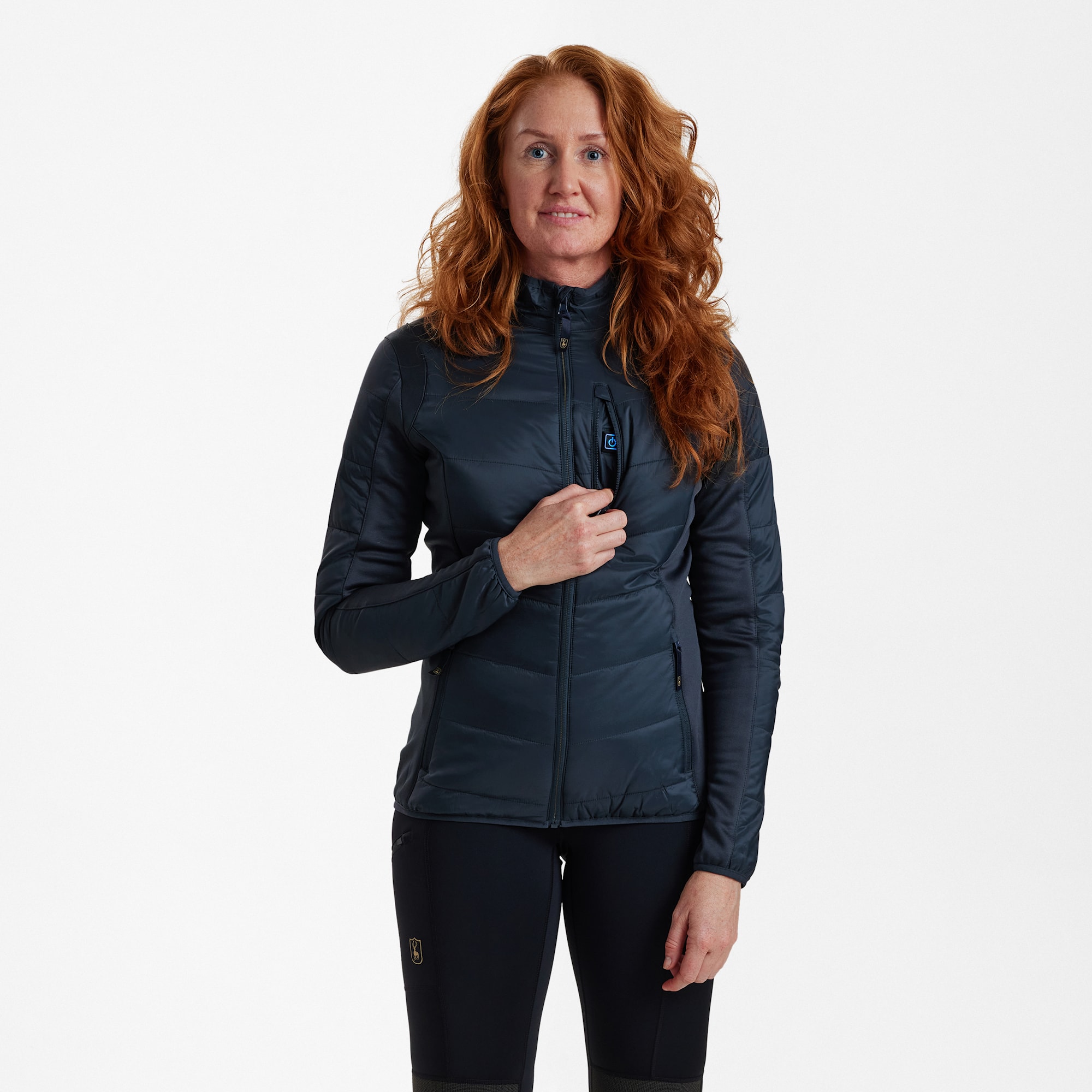 Deerhunter Lady Heat Padded Jacket Dark Blue 40