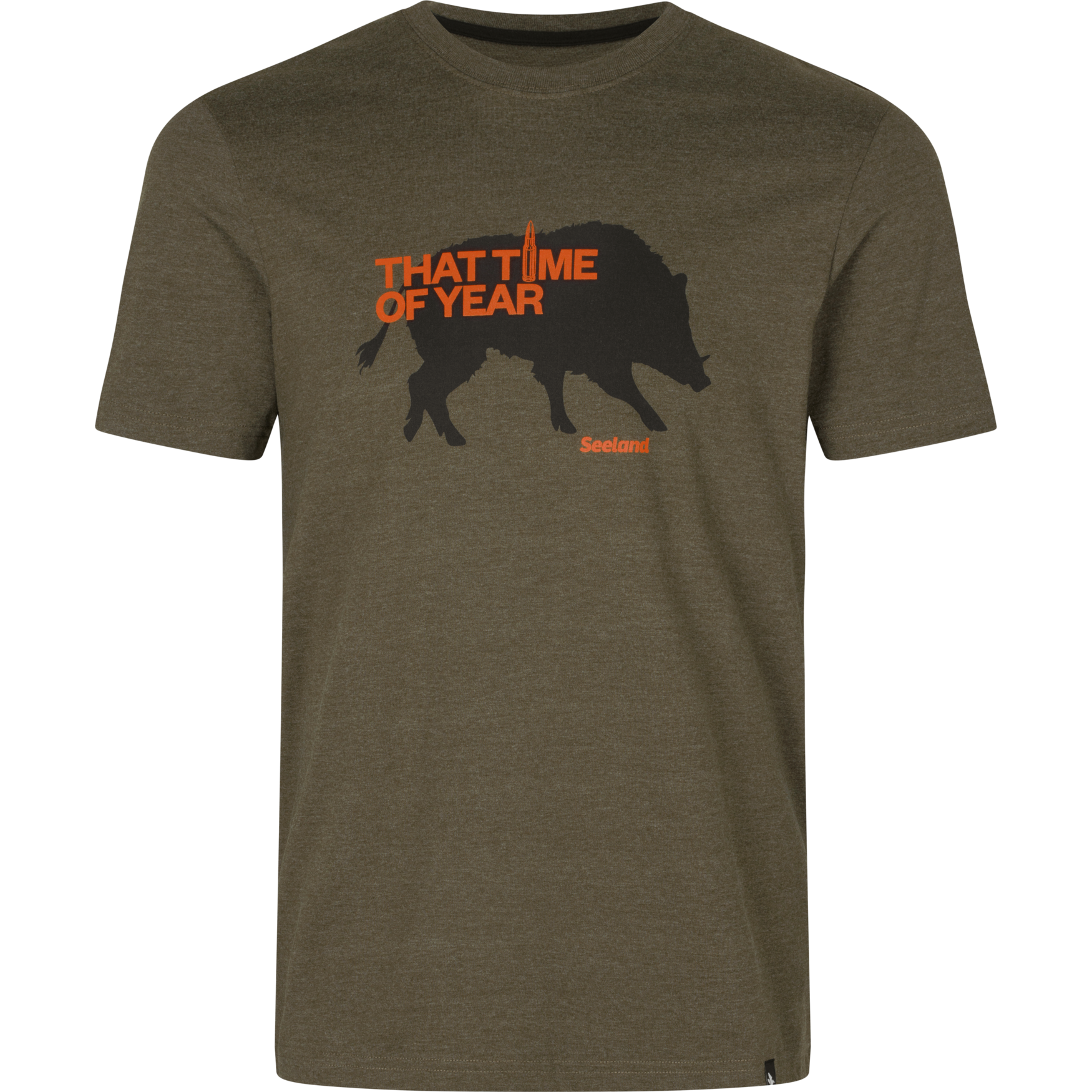 That Time T-shirt Pine Green Melange S -