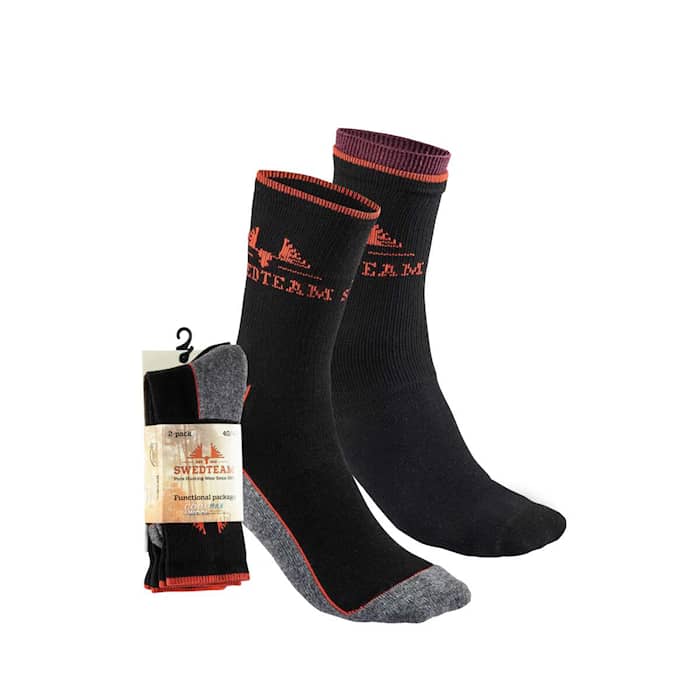 Swedteam Function 2-pack Socks Black