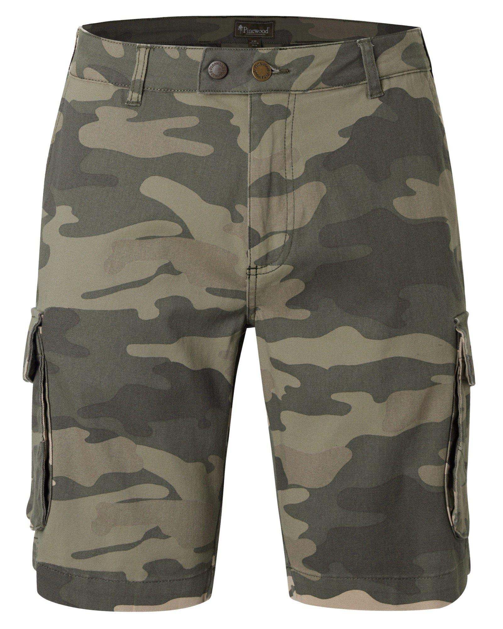 Pinewood Värnamo Serengeti Shorts Herr Khaki Camou