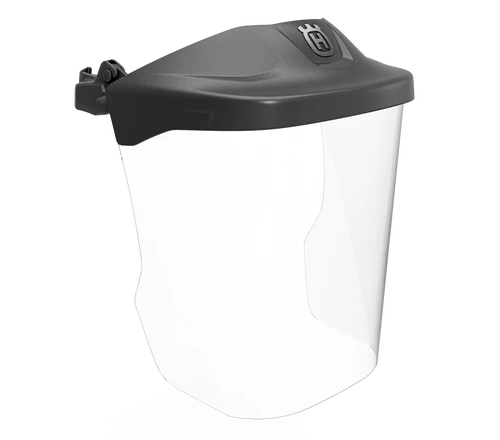 Husqvarna Visor Holder with Plexi Visor