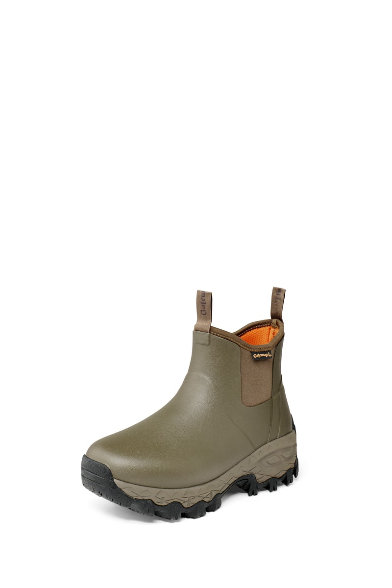 Gateway1 Woodwalker Lady 7" 4mm Rubber Boots Women Walnut