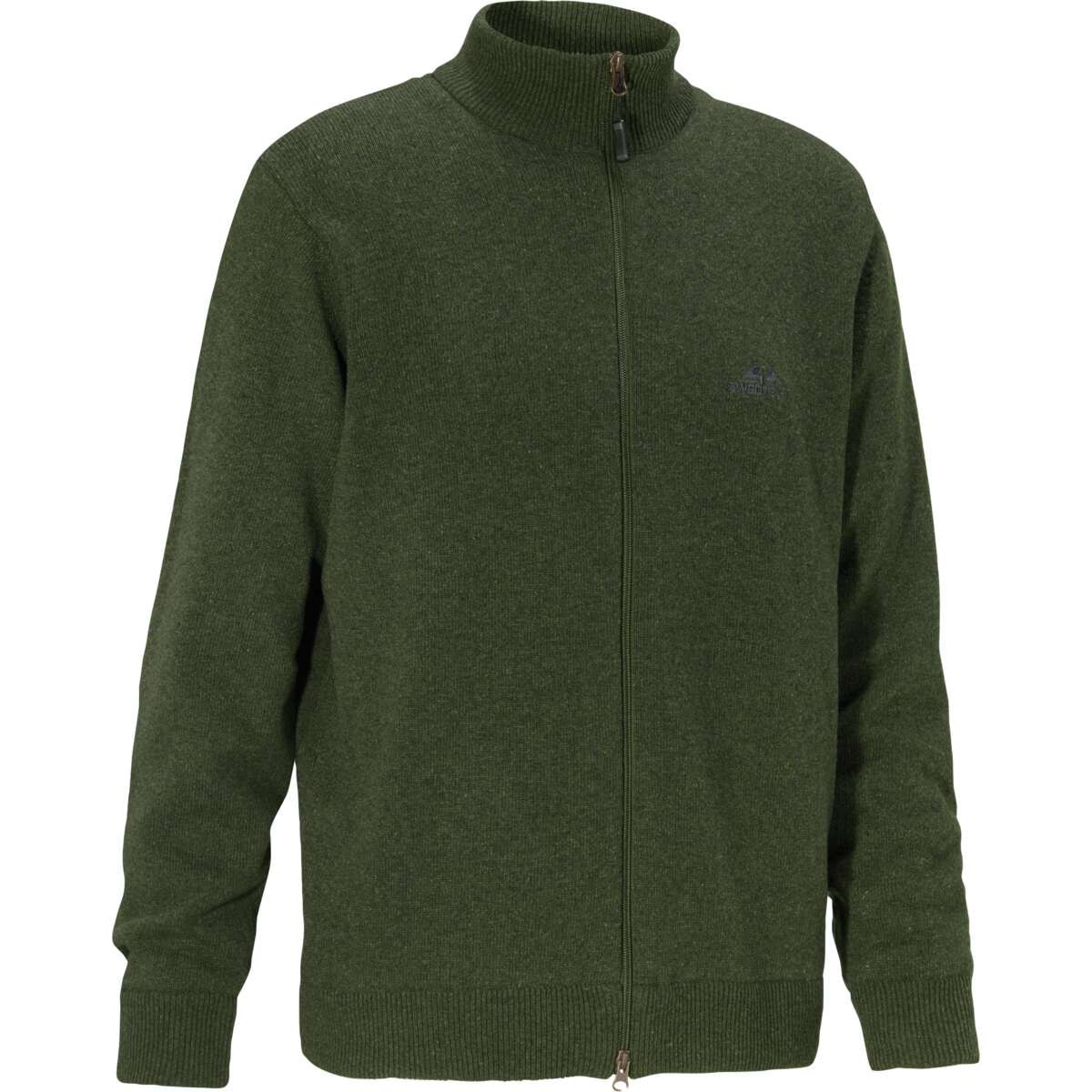 Swedteam Brad Classic Sweater Full-zip Loden Green 3XL