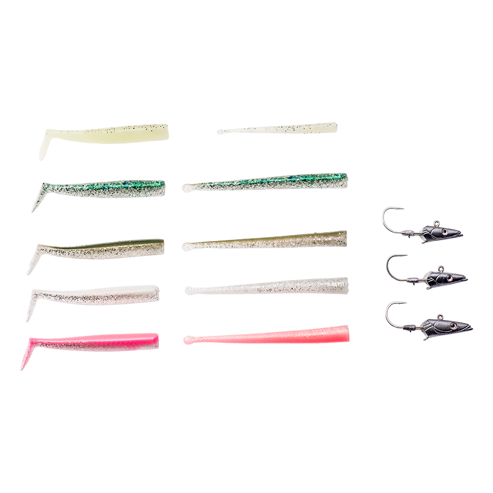 Savage Gear Betessortiment SG Sandeel Kit 25-pack