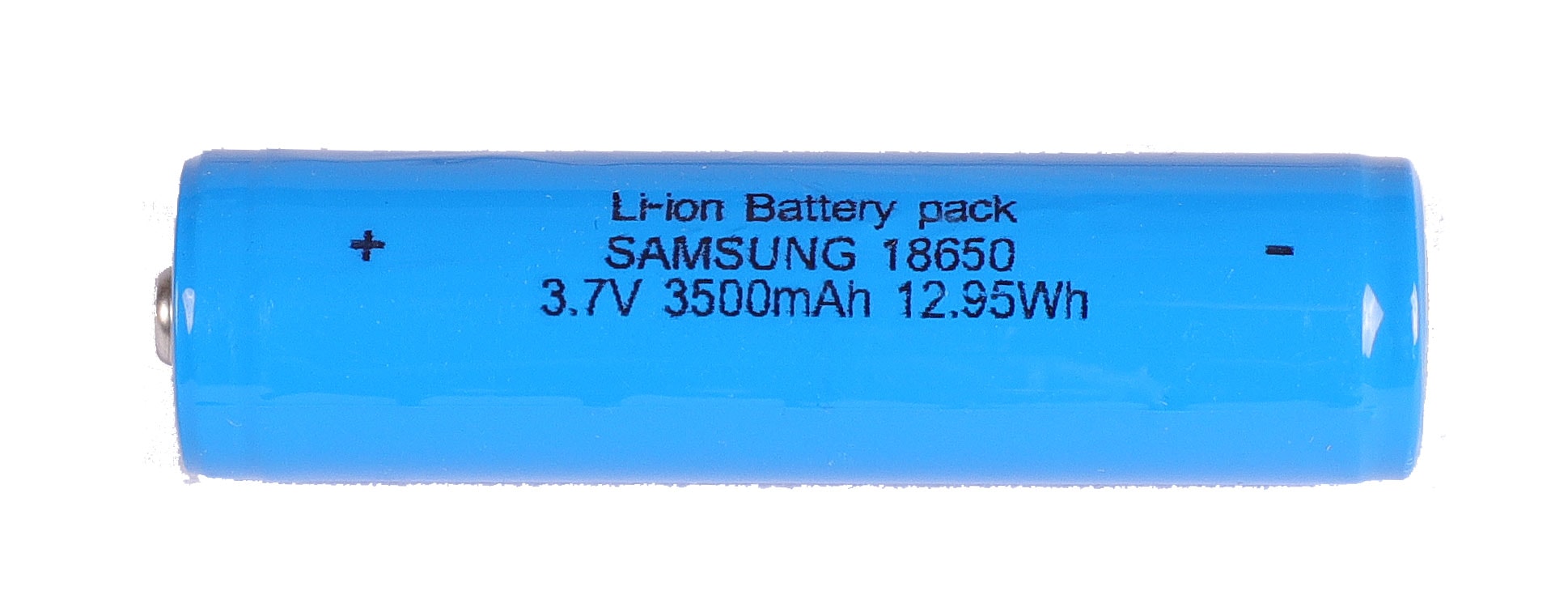 M-Tiger-batteri 18650 Samsung-celle 3,7V / 3500 mAh. Original til S.E.A.L