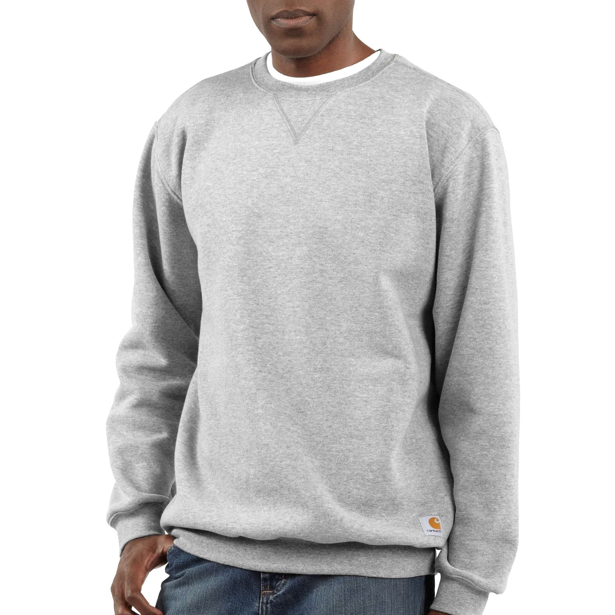 Carhartt Midweight Crewneck Sweatshirt Herr Heather Grey