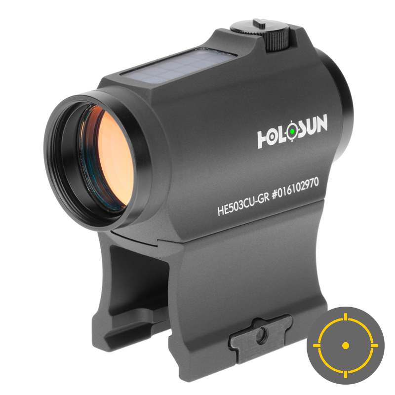 HOLOSUN HS503R GD, Gold Circle Dot/Rotary Switch