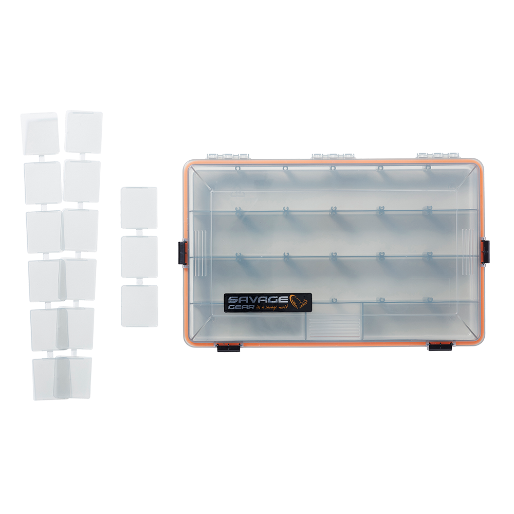 Savage Gear Betesbox WaterProof 5B Smoke 35.5X23X5Cm