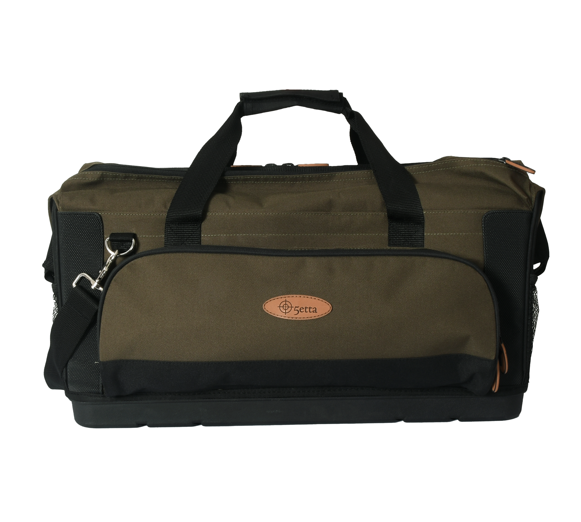 5etta Hunting Bag Ekered Green