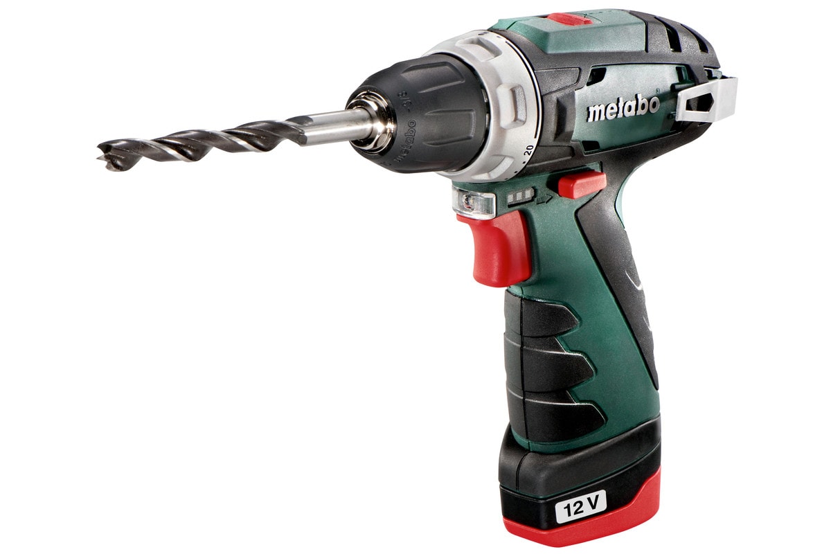 Metabo Skruvdragare PowerMaxx BS 12V med 1x2Ah batteri & laddare