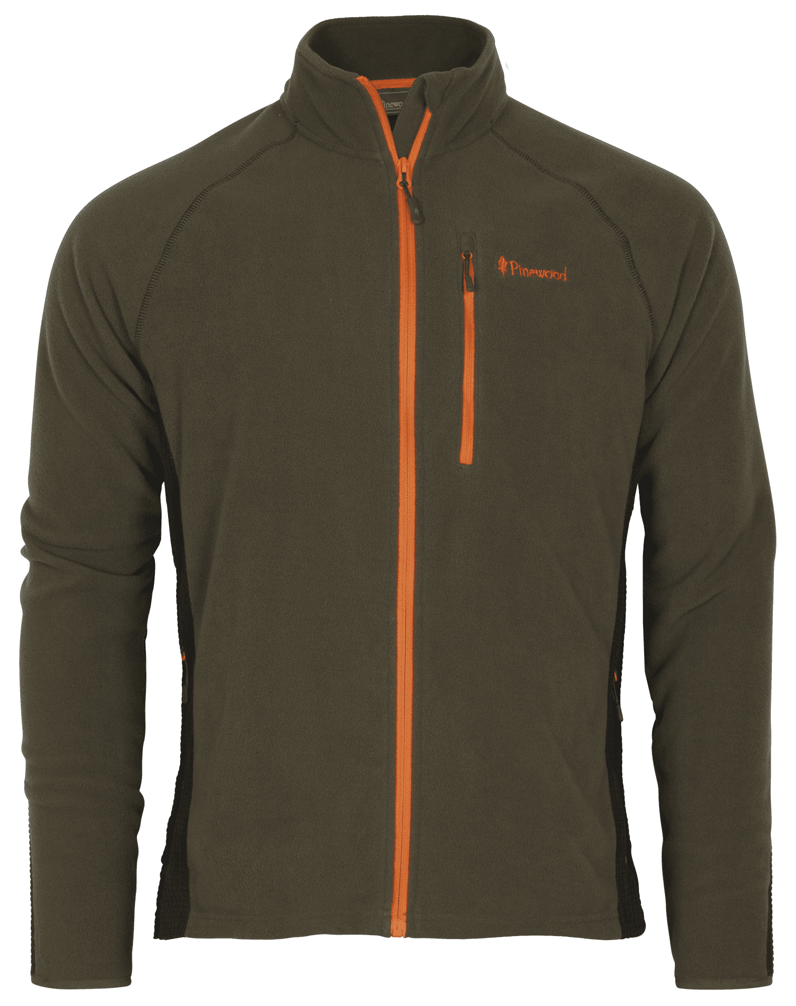 Pinewood Air Vent Fleecejacka Herr Dark Olive