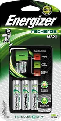 Energizer Batteriladdare Maxi inkl 4st 2000mAh AA