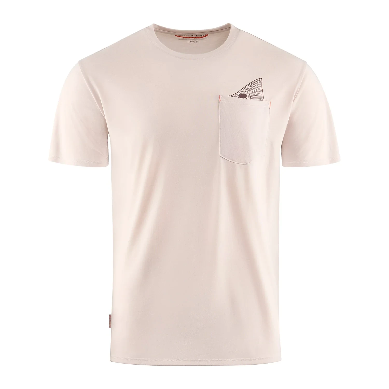 Grundens Species Pocket Tee Bone Heather