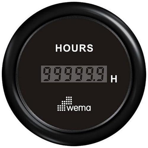 Timräknare Digital Wema Svart