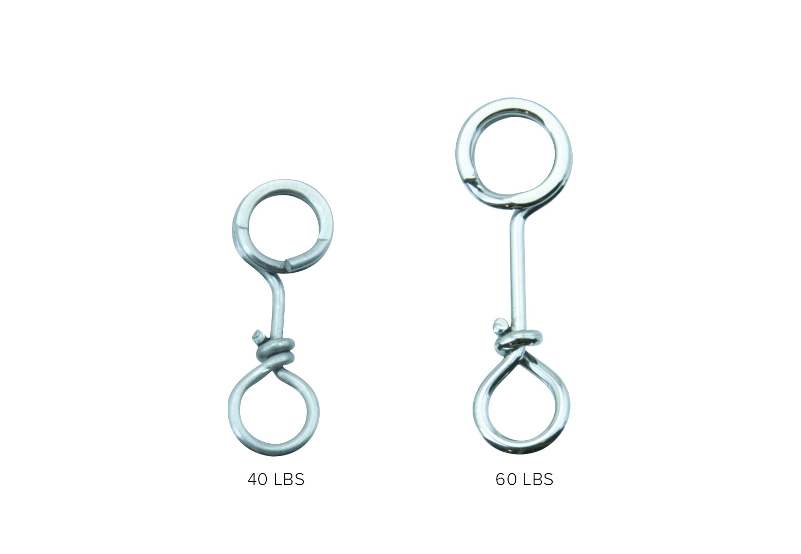 SZ Split ring on a shaft 40lbs 10-pack