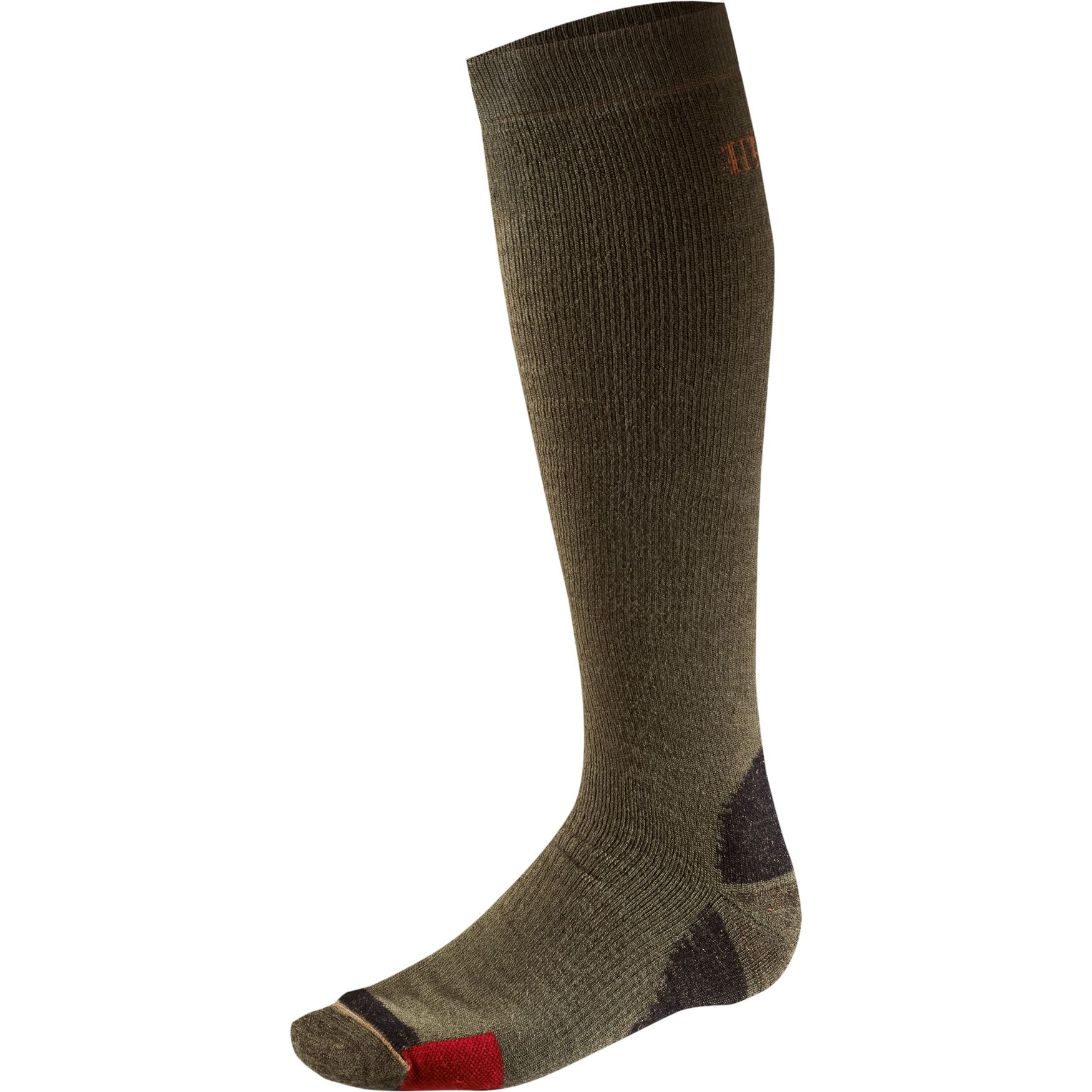Härkila Big Game compression lång socka Dark green S