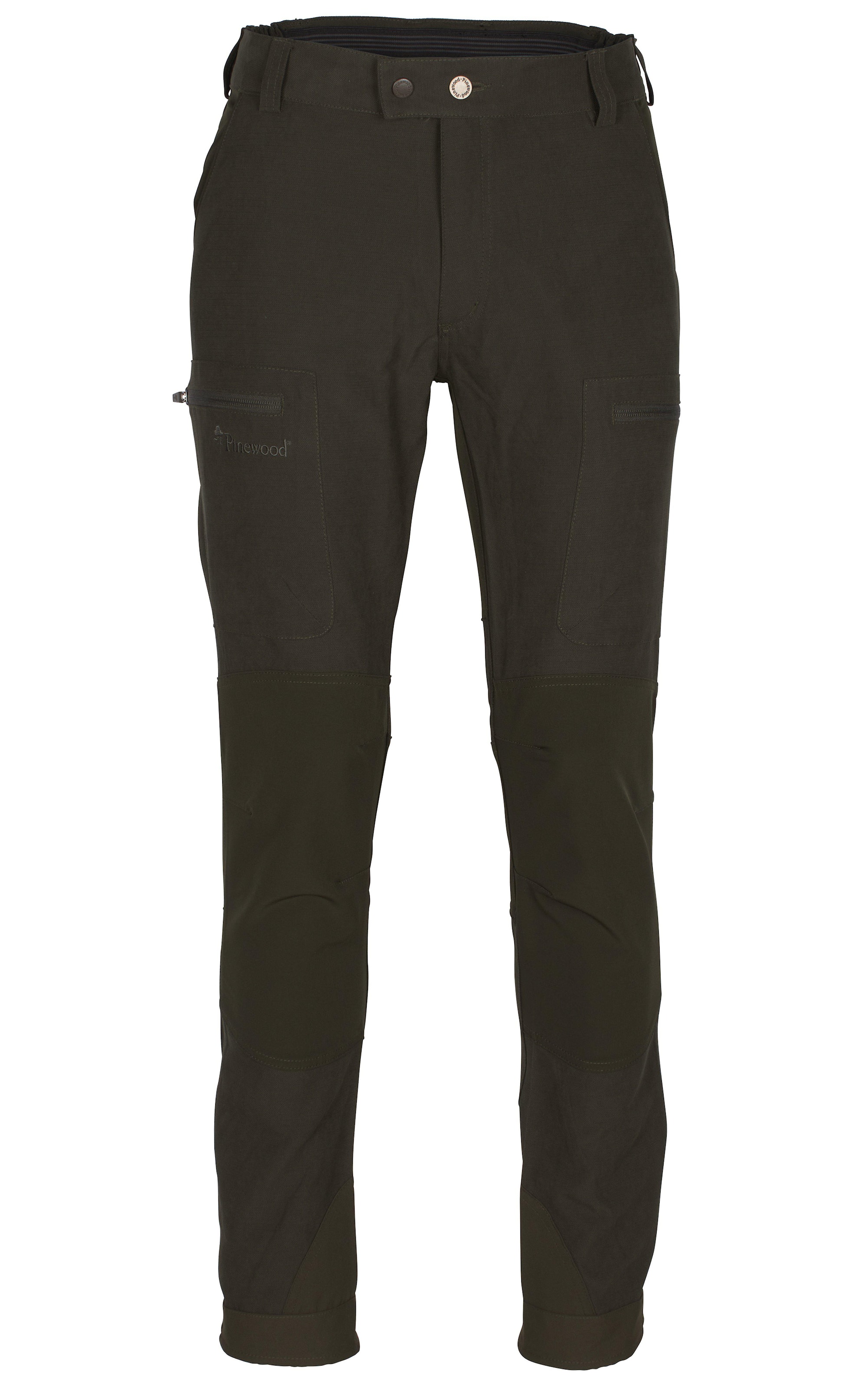 Pinewood Furudal Caribou Jaktbyxor Herr Dark Moss Green/Moss Green C154