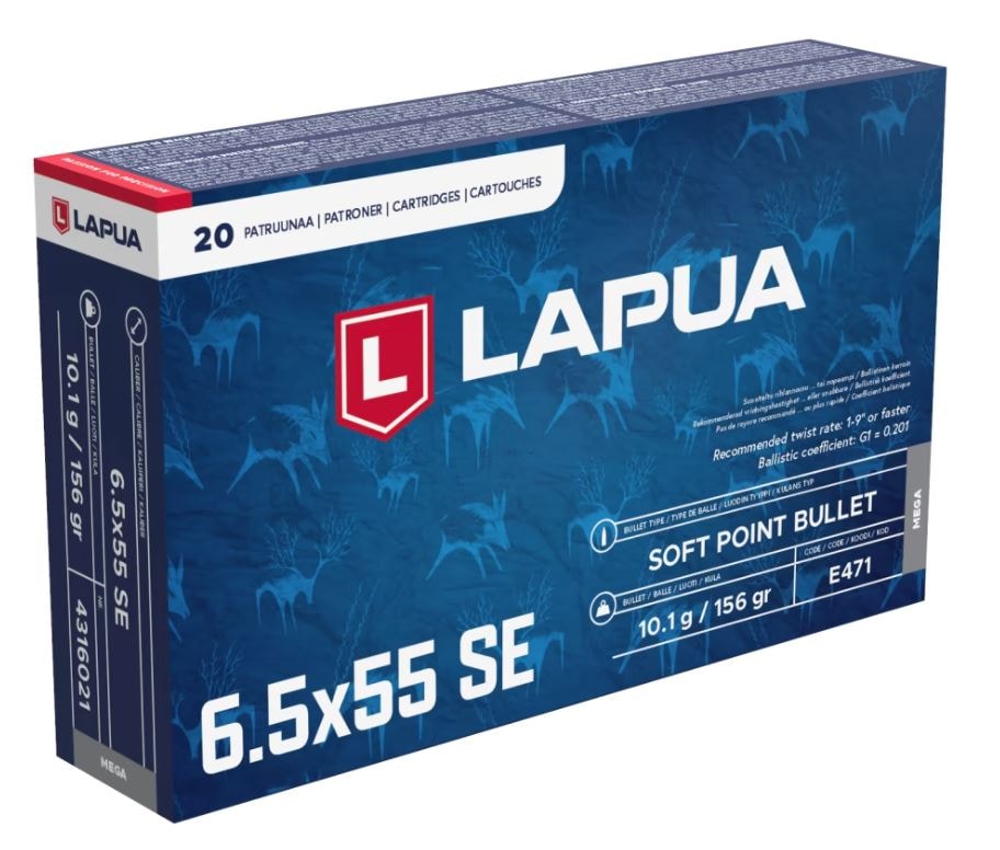 Lapua Mega 6,5X55 10,1g/156gr